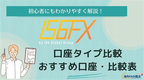 IS6FX口座タイプ一覧｜特徴や違いを徹底解説 .